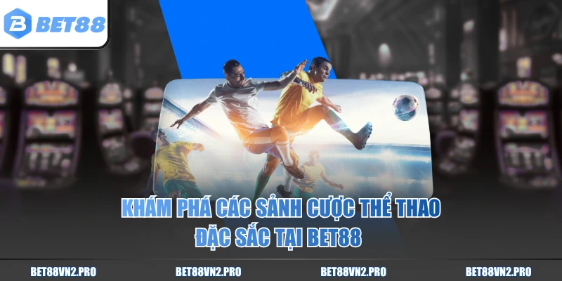 Khám phá các sảnh cược thể thao đặc sắc tại BET88 